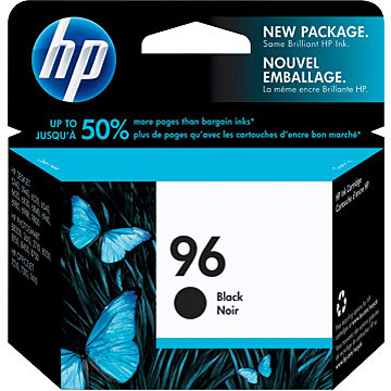 HP 96 C8767WN  - HP ORIGINAL BLACK for Deskjet 2610 2710 5740 6540 6840 ...MORE